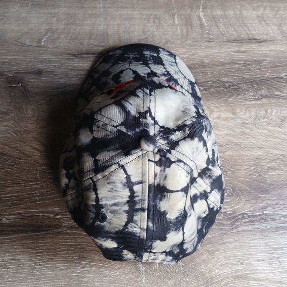 AC/DC Adjustable Baseball Cap Hat‎ H3 Headwear Black Tie-Dye HA - Picture 4 of 8